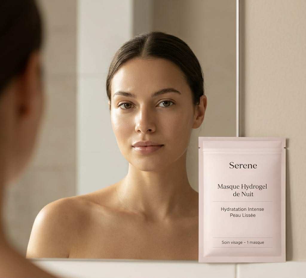 Masque Hydrogel de Nuit au Bio-Collagène